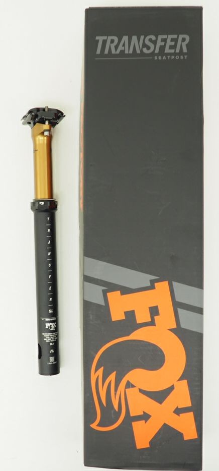 NEW! 2024 Fox Factory Transfer SL 30.9x355mm 75mm Dropper Seatpost Kashima