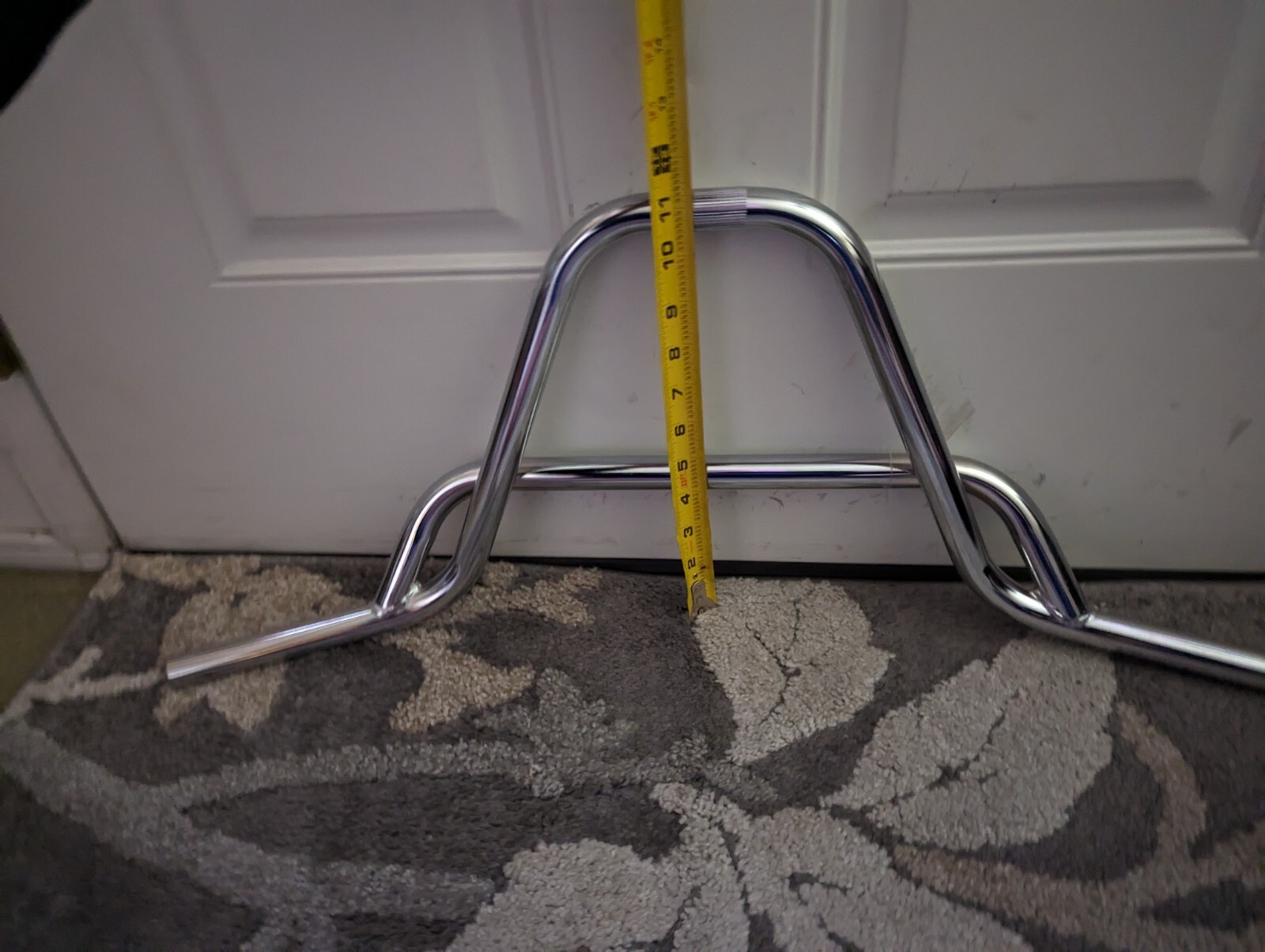 CHROME PRETZEL BMX FREESTYLE BICYCLE HANDLEBARS 22.2 MM, 11″RISE