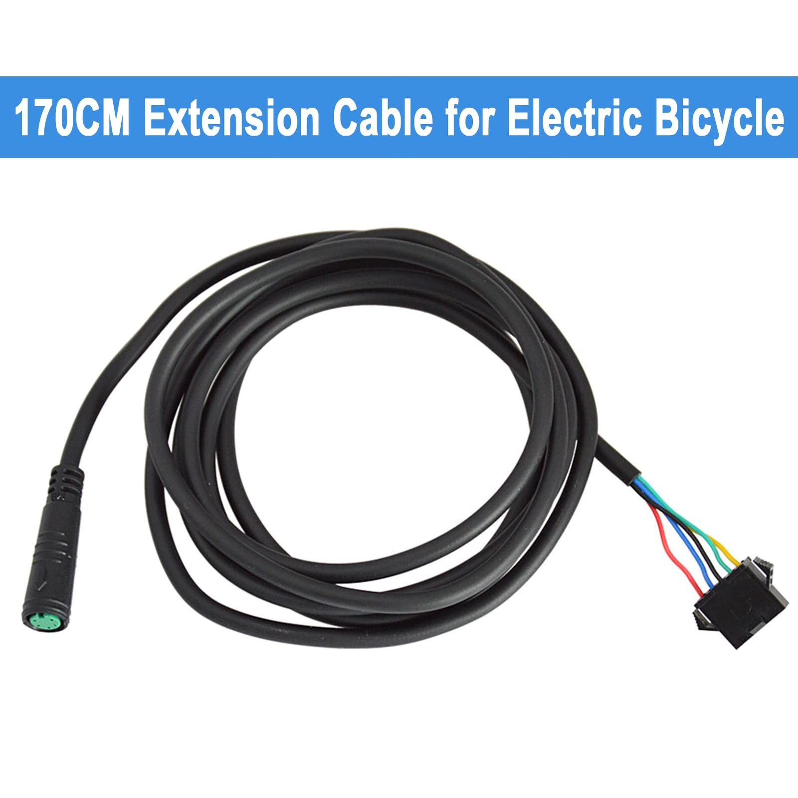 EBike 5 Pin Extension Conversion Cable Line Adapter Connector Electric