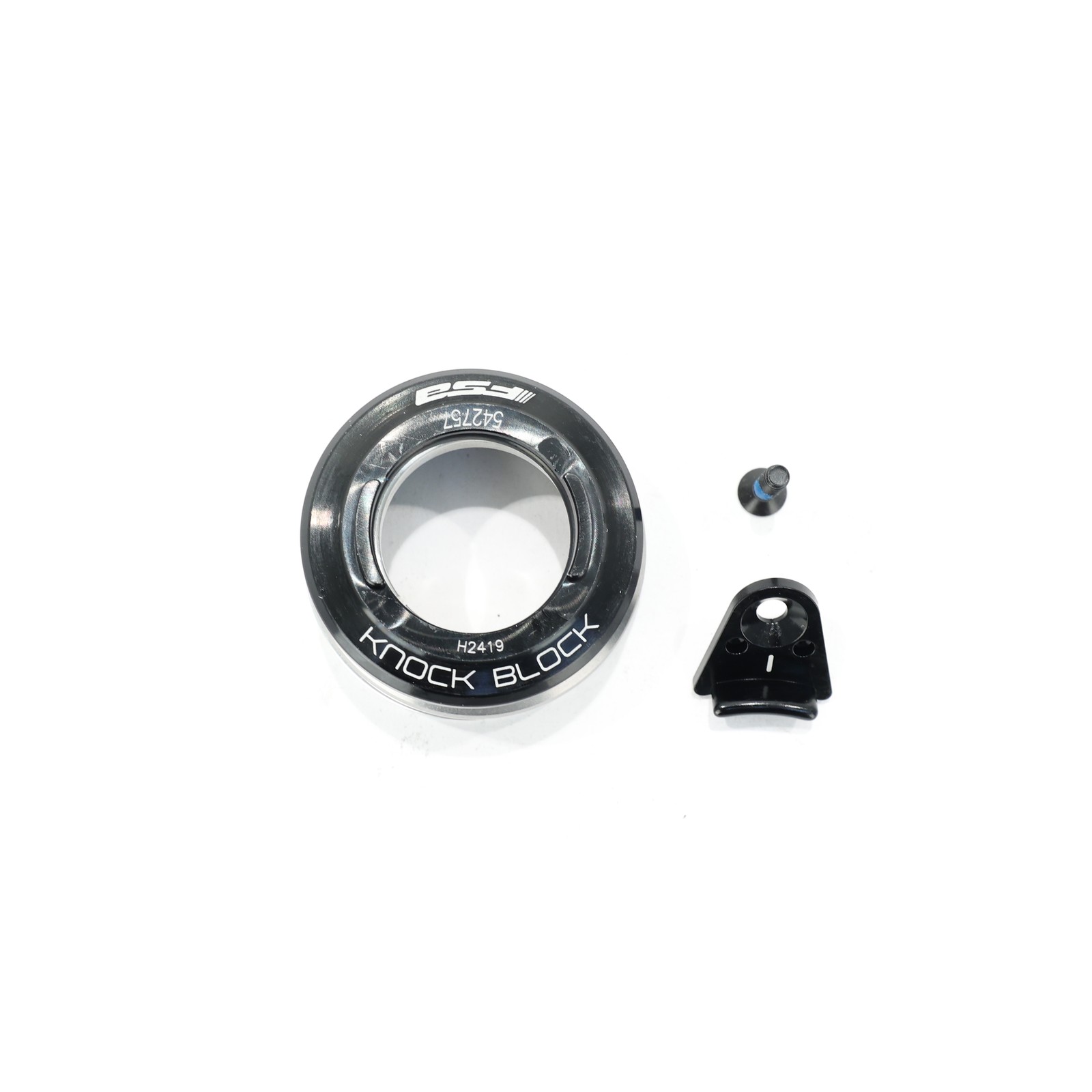 Trek Knock Block Headset, 1-1/8″, FSA, w/ Bearings, Spacers, Crown Race & Chip