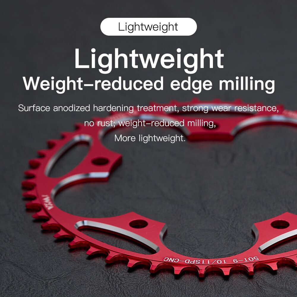 Bike Chainring 130BCD 38T40T42T44T46T48T50T52T54T56T58T Narrow Wide Chainwheel