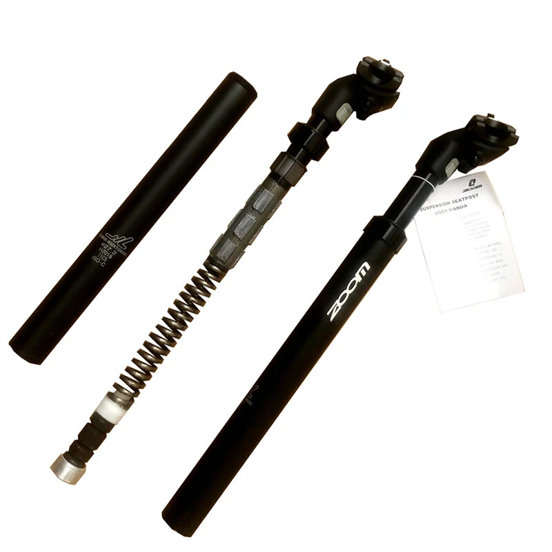 Suspension Bicycle Seatpost 27.2-33.9mm Oil Spring MTB Bicycle Seat Post