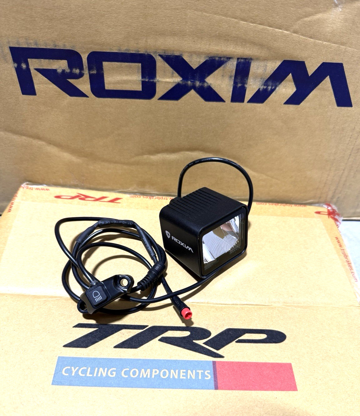 Roxim Stromer Super 73 E-Bike Front Light Z4E Pro w/ RB3 Button (OEM) *NEW*