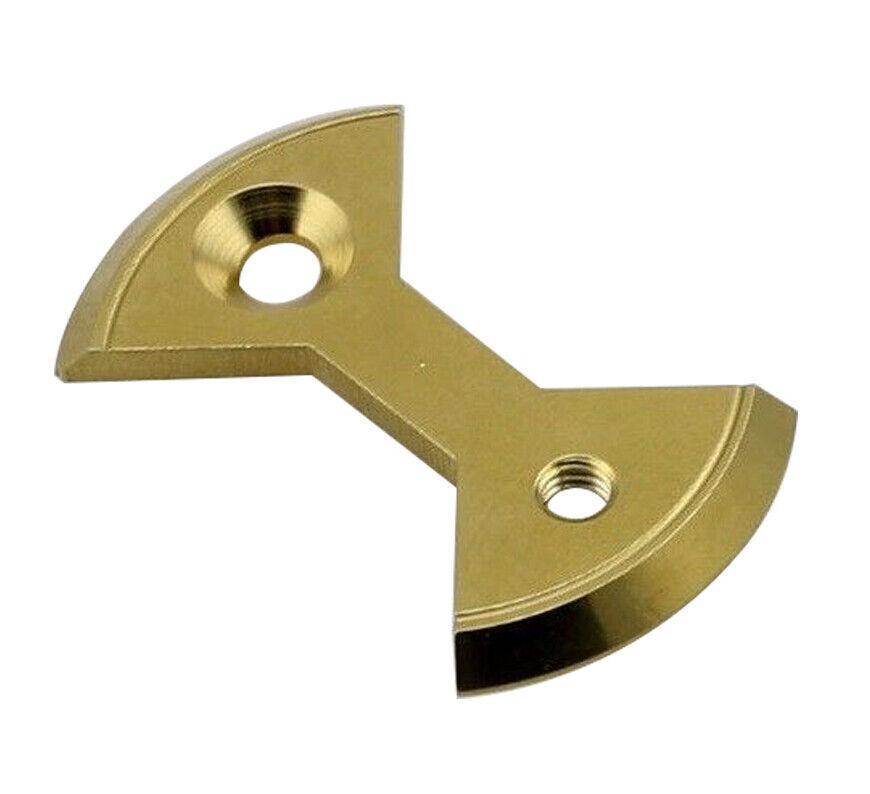 J&L 4pcs Bow tie Titanium Pedal Plate For SpeedPlay Zero & Light Action Titanium