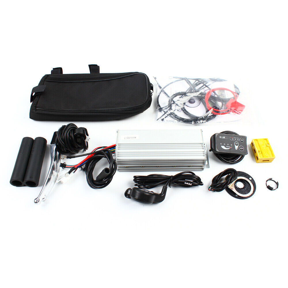 48V 1000W 20Inch E-Bike Conversion Kit Electric Bike Motor Rear Wheel Set Parts