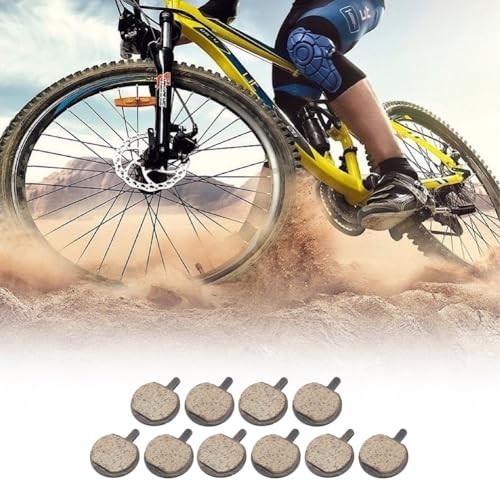 Bike Brake Pads, Semi Metal Resin Disc Pads, 5Pairs | Semi Metal Resin Disc Brak