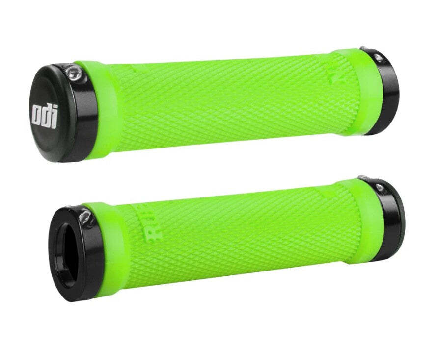 ODI RUFFIAN LOCK-ON MOUNTAIN BIKE GRIPS 130MM MTB NEW MULTICOLOR