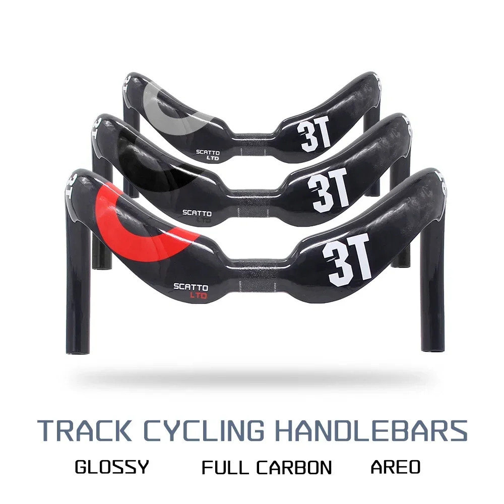 SCATTO LTD Road Bike Track Bar Carbon Cycling Handlebar 31.8mm Width