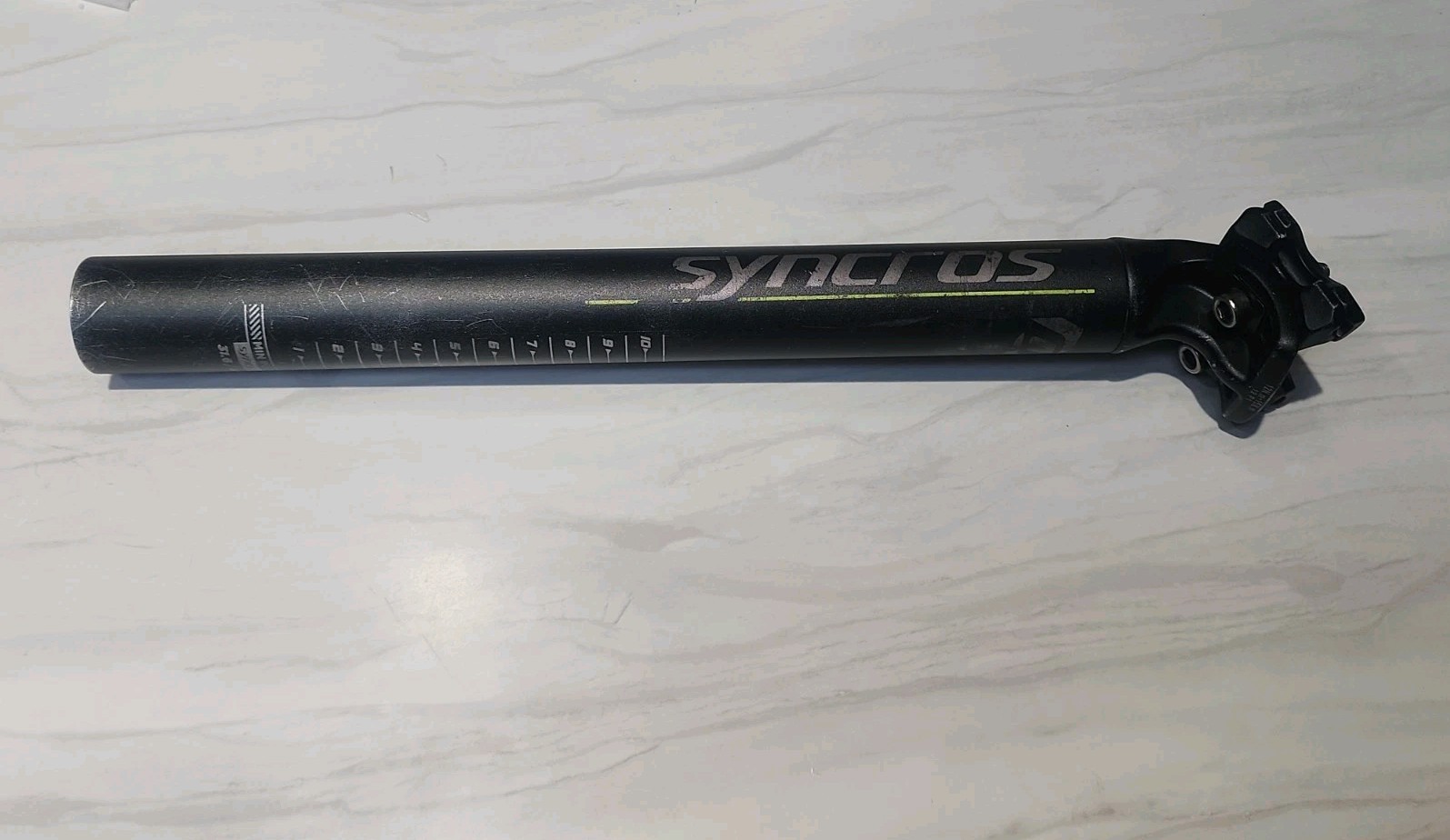 Syncros FL 2.5 Seat Post 31.6 mm x 400mm Black/Lime green or Yellow?