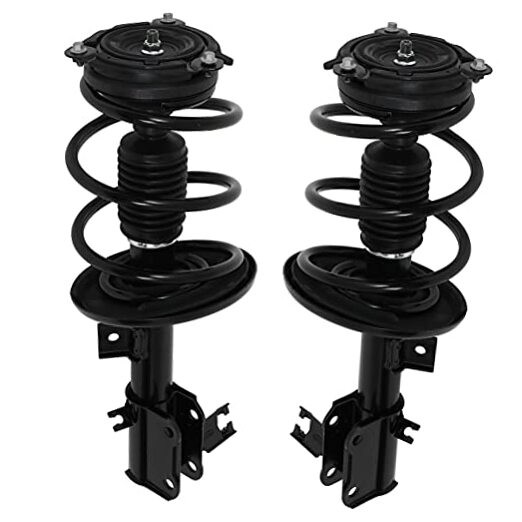 AUTOMUTO Strut Spring Assembly Front Pair struts and Shock Absorber for Nissan
