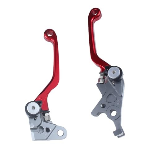 Motorcycle CNC Foldable Pivot Master Cylinder Clutch TRX400EX 1999-2008 RED