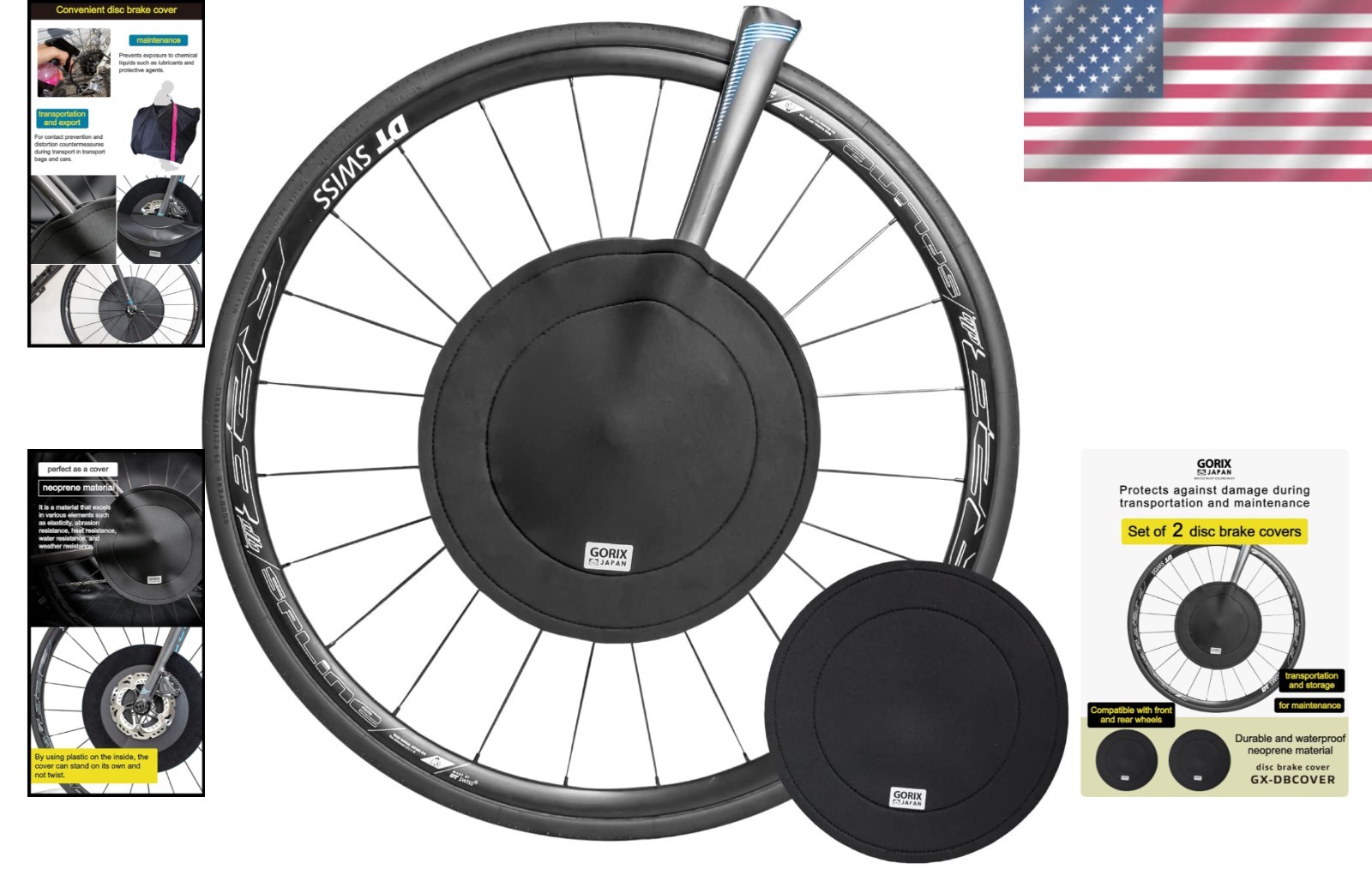 Bike Rotor Protectors – Transport Set