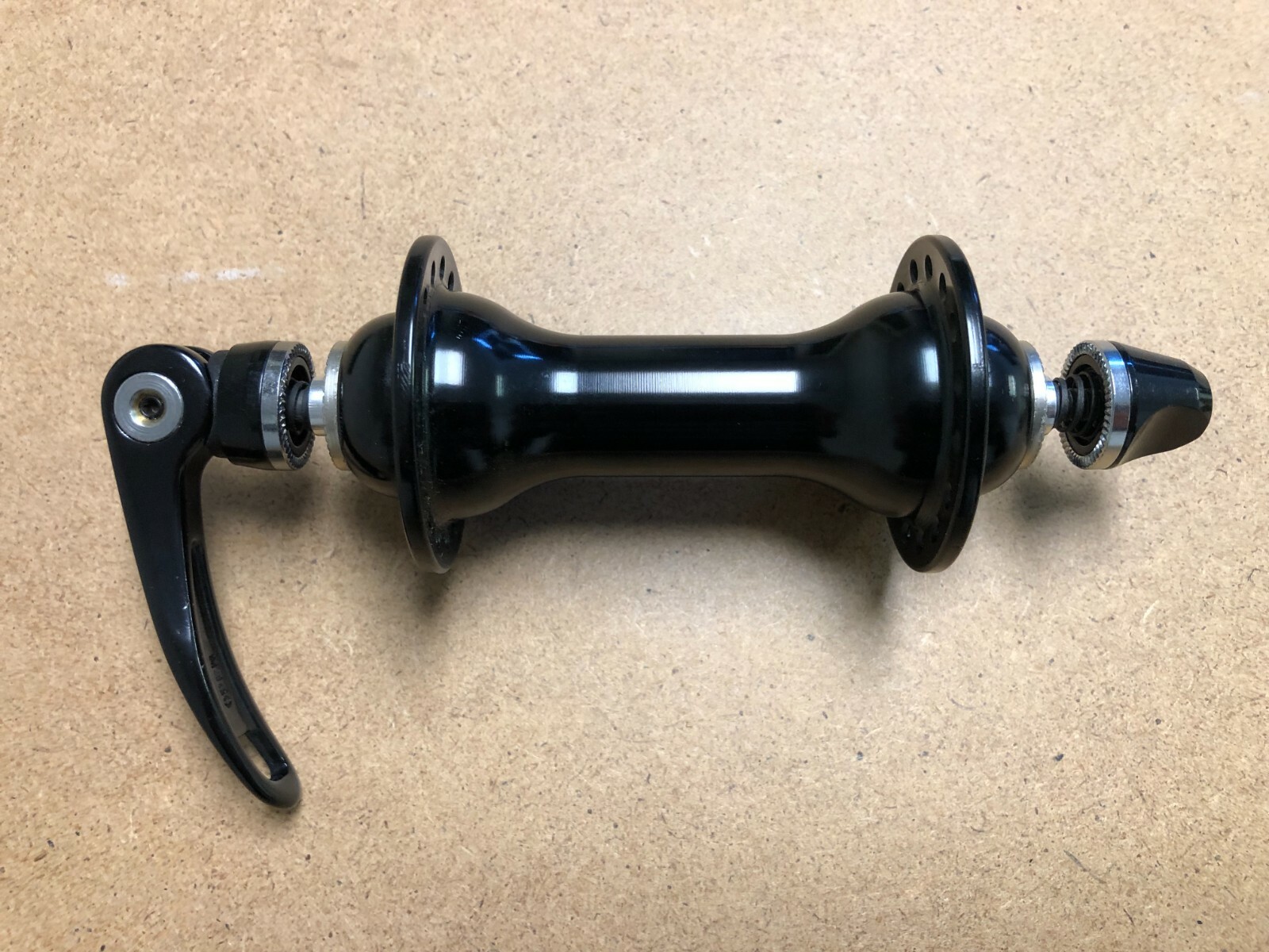 New KT KT-G99F Front Hub With Quick Release 14G 32H No Logo Black