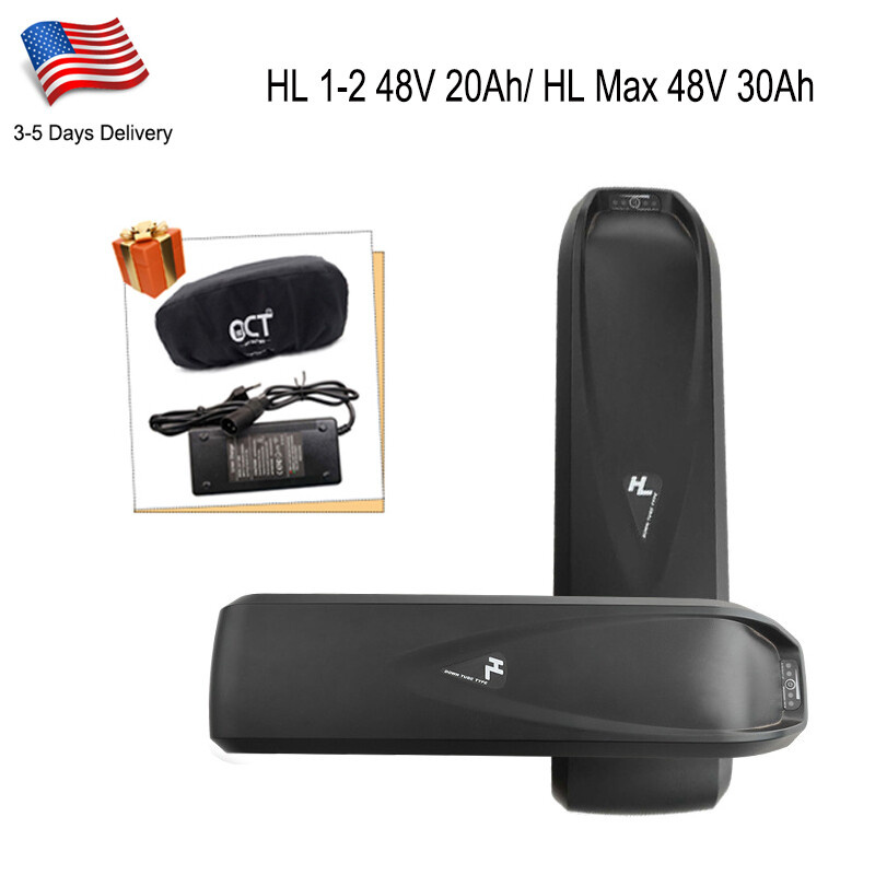48V Electric Bike Lithium Battery Pack 20Ah 30Ah for Tricycle E-bike Scooter MTB