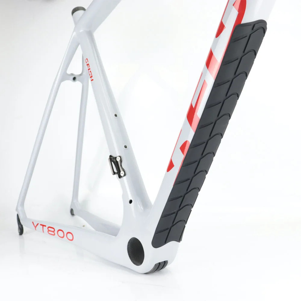 MTB Road Bike Chain Protector Chainstay Silicone Bicycle Frame Care Guards Self-