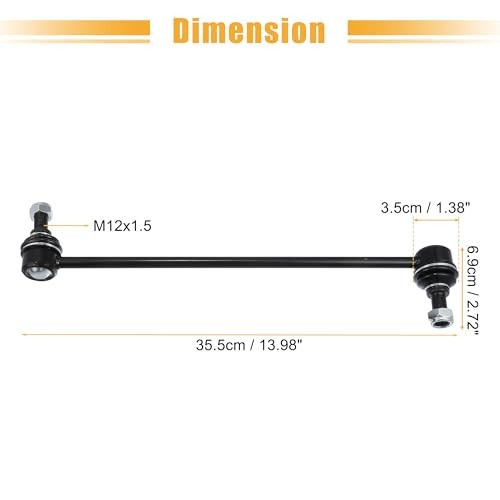 2 Pcs Front Sway Bar Links for Hyundai Santa Fe 2013-2018 for Kia Sorento