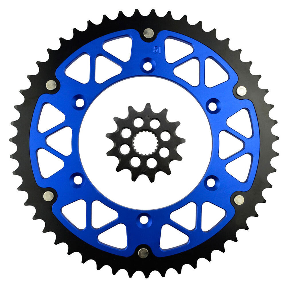 45T/46T/47T/48T/49T/51T/52T Rear&13T Front Sprocket Kit For Yamaha YZ250F WR250F