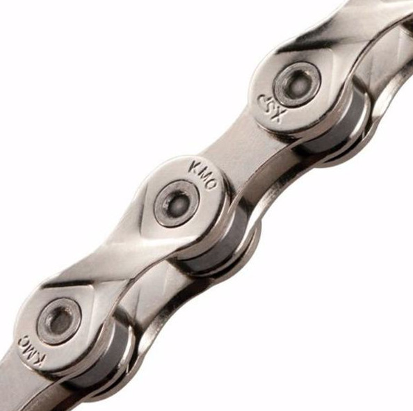 KMC X10 10-Speed Stretch-Proof Bike Chain Road 1/2″ X 11/128″ – 116 Links Gray