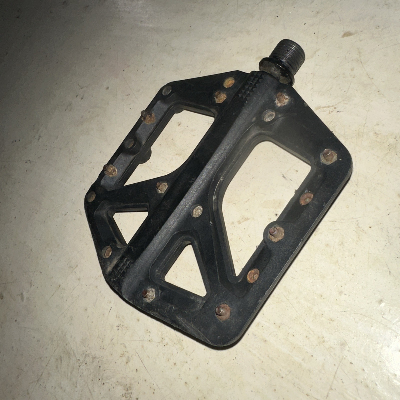 RIGHT Pedal Crank Brothers Stamp 1 Flat Platform Replace Black Mountain Bike Fix