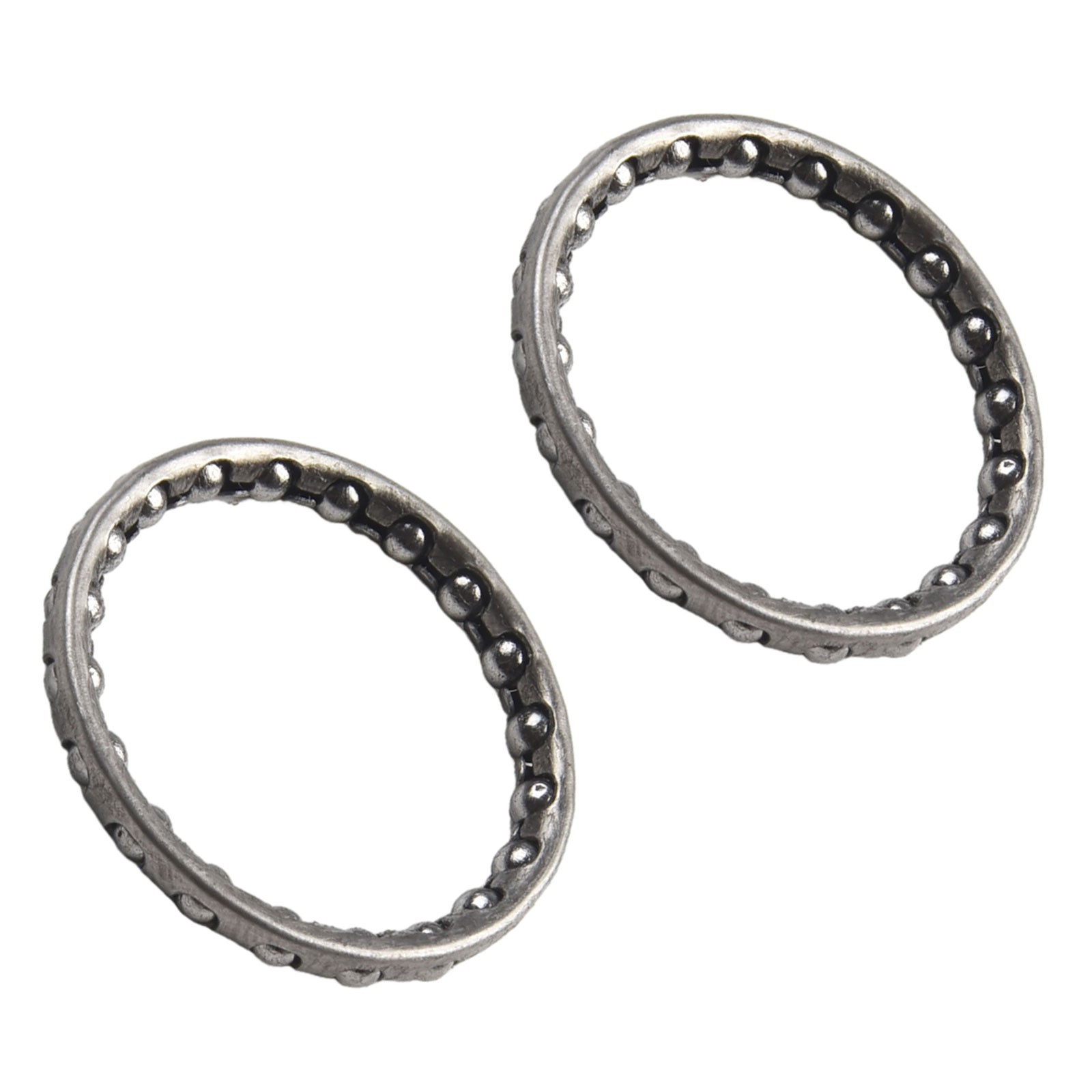 2Pcs 5/32 Bicycle Headset Caged Ball Bearing Set For MTB Bike Cycling 20 Balls