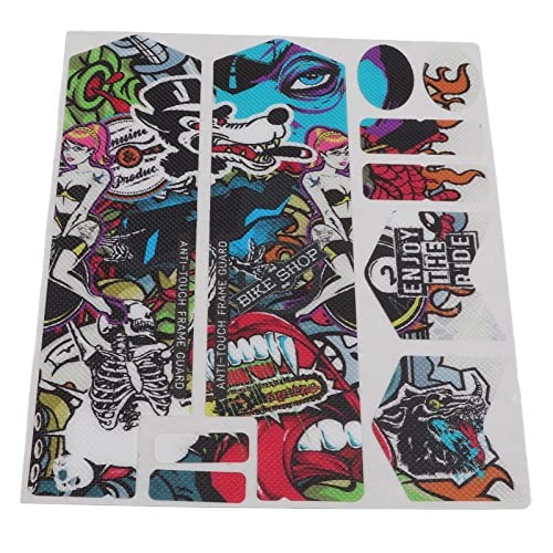 Front Fork Sticker Scratch PVC Front Fork Protector Decal for Mountain Bikes