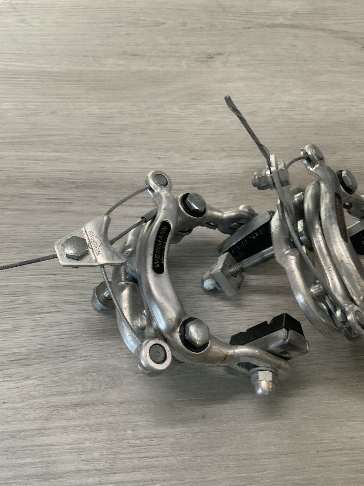 WEINMANN 610 BRAKE CALIPERS CENTER-PULL 55-65 MM REACH STRADDLES FRONT GUIDE