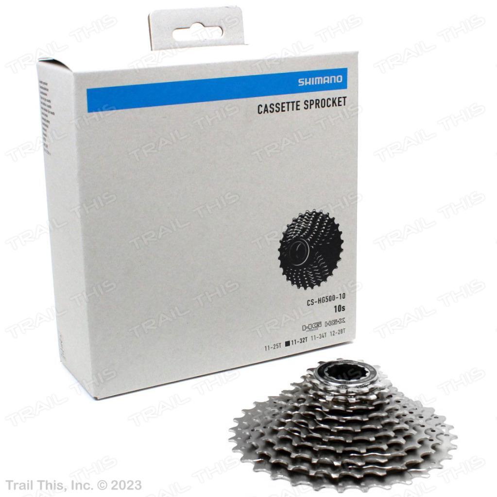 Shimano Deore CS-HG500-10 10-Speed 11-32t HyperGlide HG Road Bike Cassette 11-32