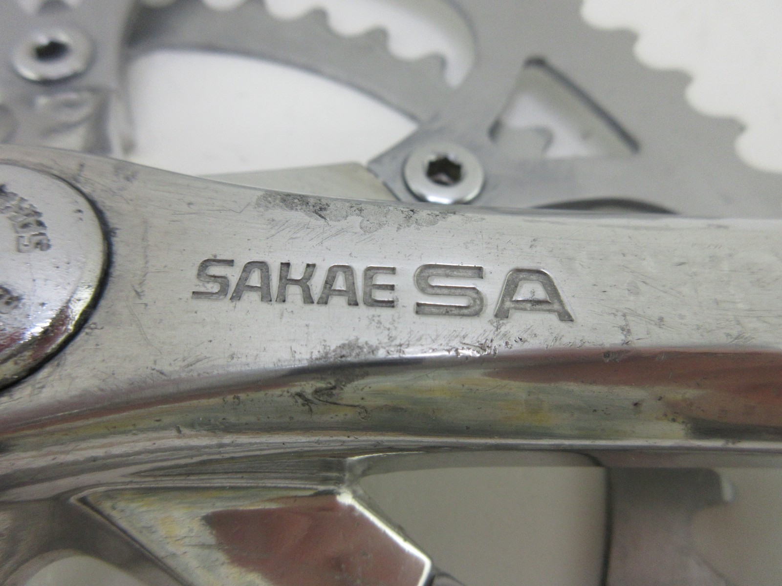 Sakae SA Crankset 170mm 52/40T Double Square Taper Vintage Road Japan