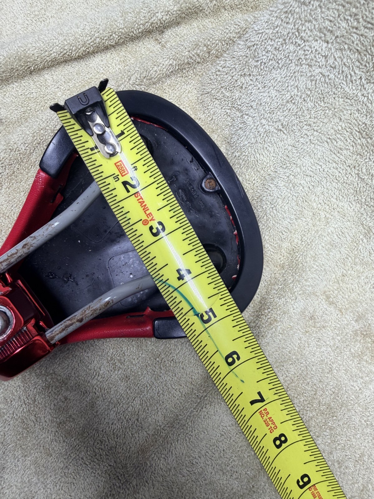 Vintage Mid-School BMX 96 Schwinn XS Seat & Post – Red – Clean 6/10