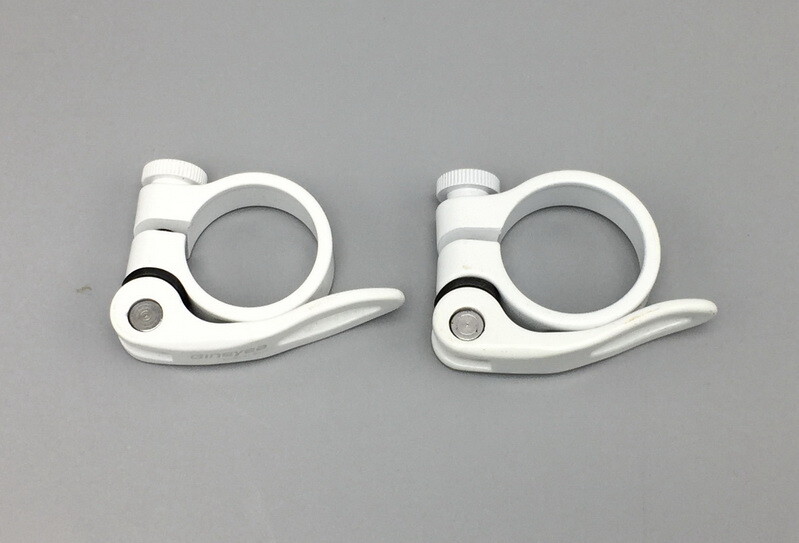Gineyea Road Bicycle MTB Bike Clamp Quick Release Seatpost Clamps 31.8/34.9mm