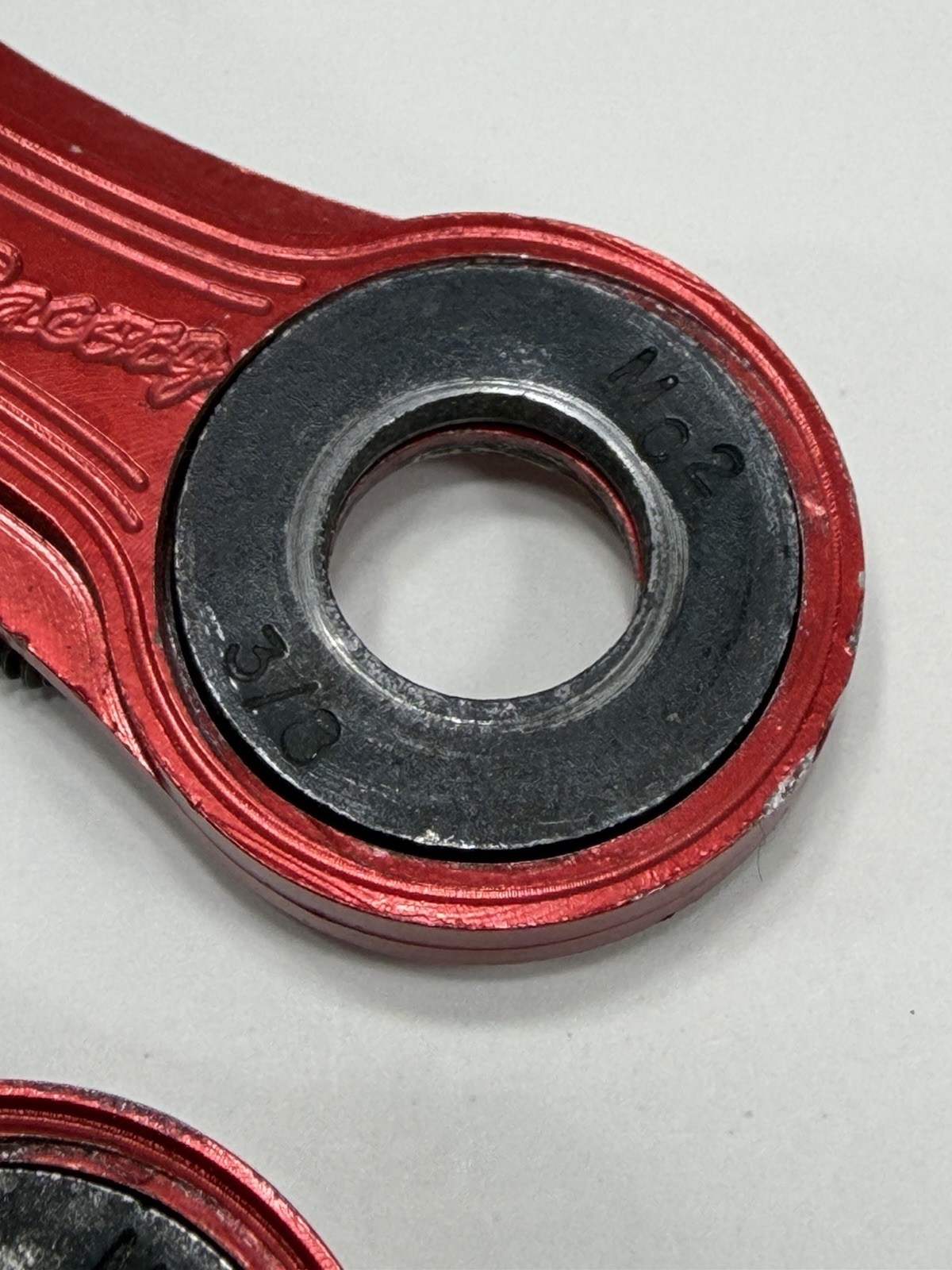 Profile Racing BMX Anodized Red Chain Tensioner Set 3/8″ Axle Mid School USA