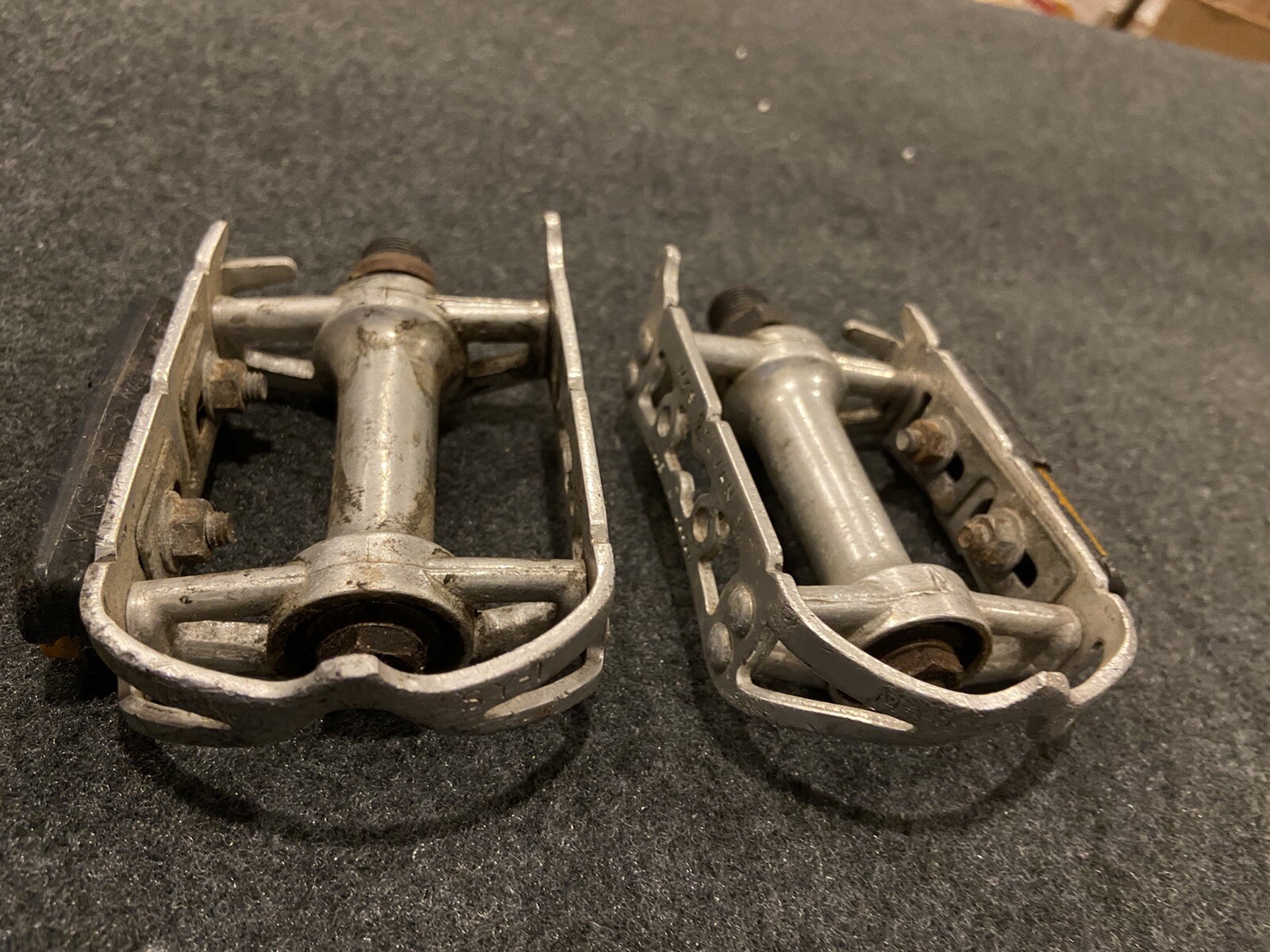Vintage MKS Sylvan SY-1 Pedals Fixie Touring Road Commuting Made in Japan 9/16