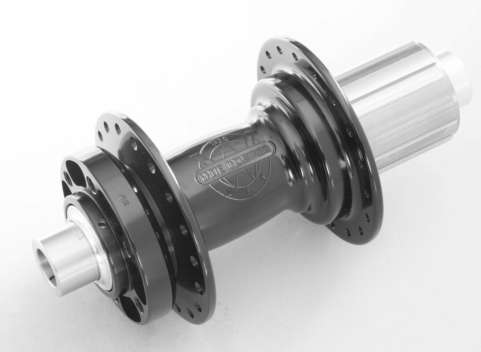 Rear Hub White Industries MI 6 Disk X12 Titanium Freewheel 36 Hole Black