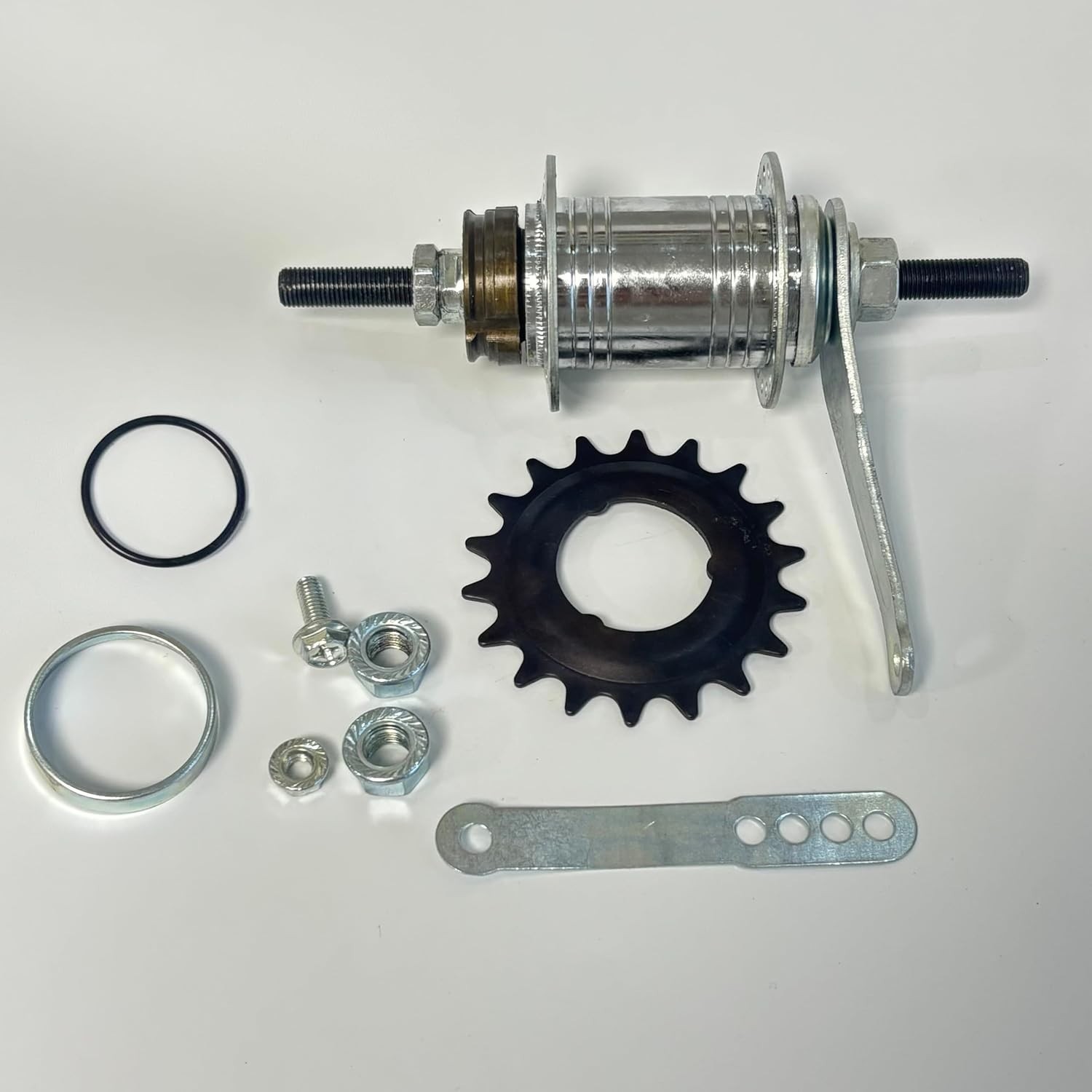 Bicycle Coaster Brake Hub 36 Hole Stainless Steel Rear Bike Freehub Single Speed