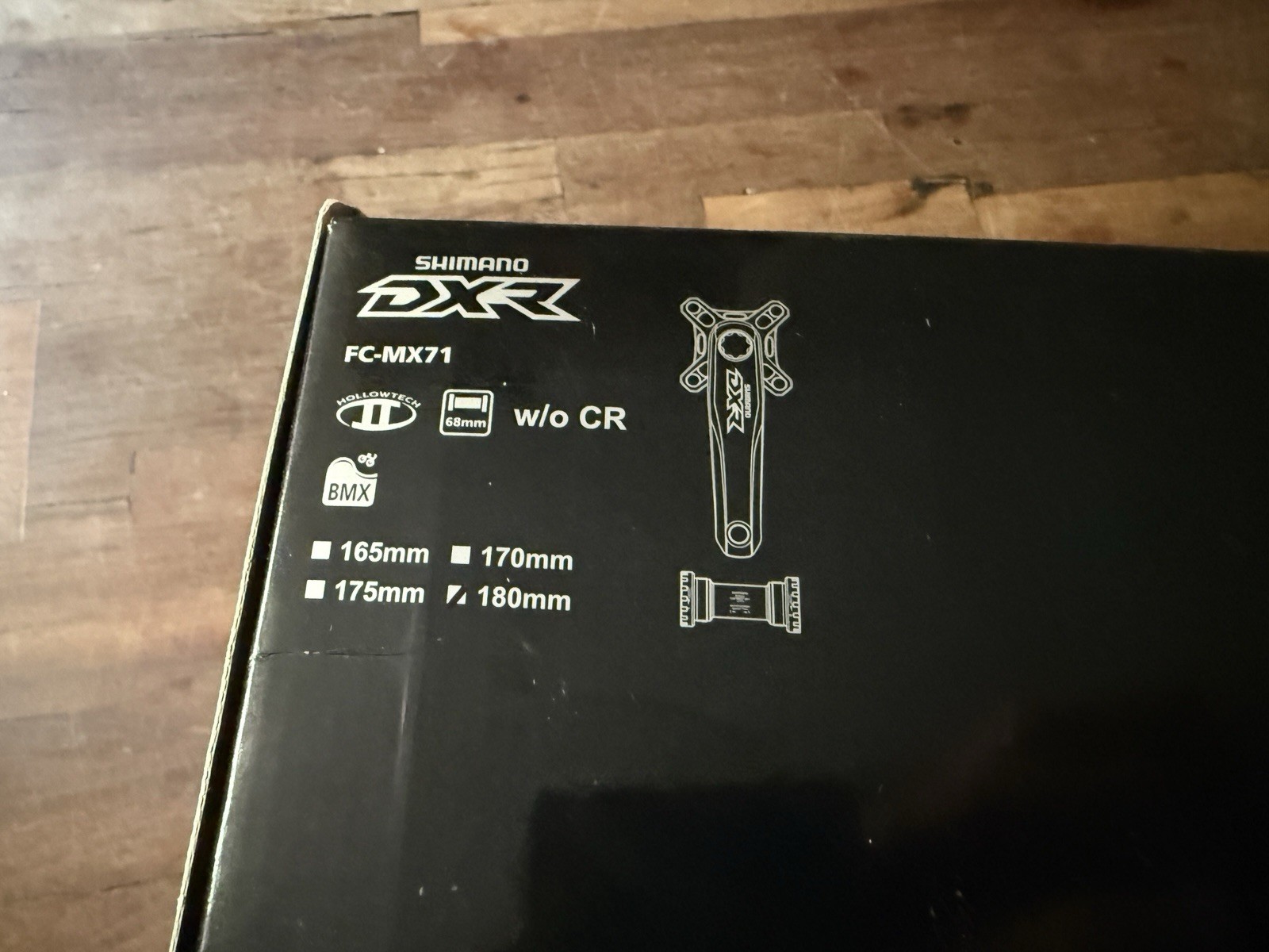 Shimano DXR FC-MX71 180mm