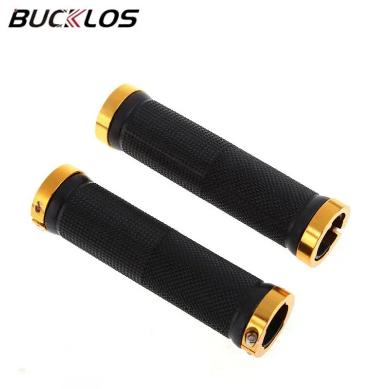 Bicycle Handlebar Cuffs Lock on Grips Shockproof MTB Handle Cover Grip Anti-Skid