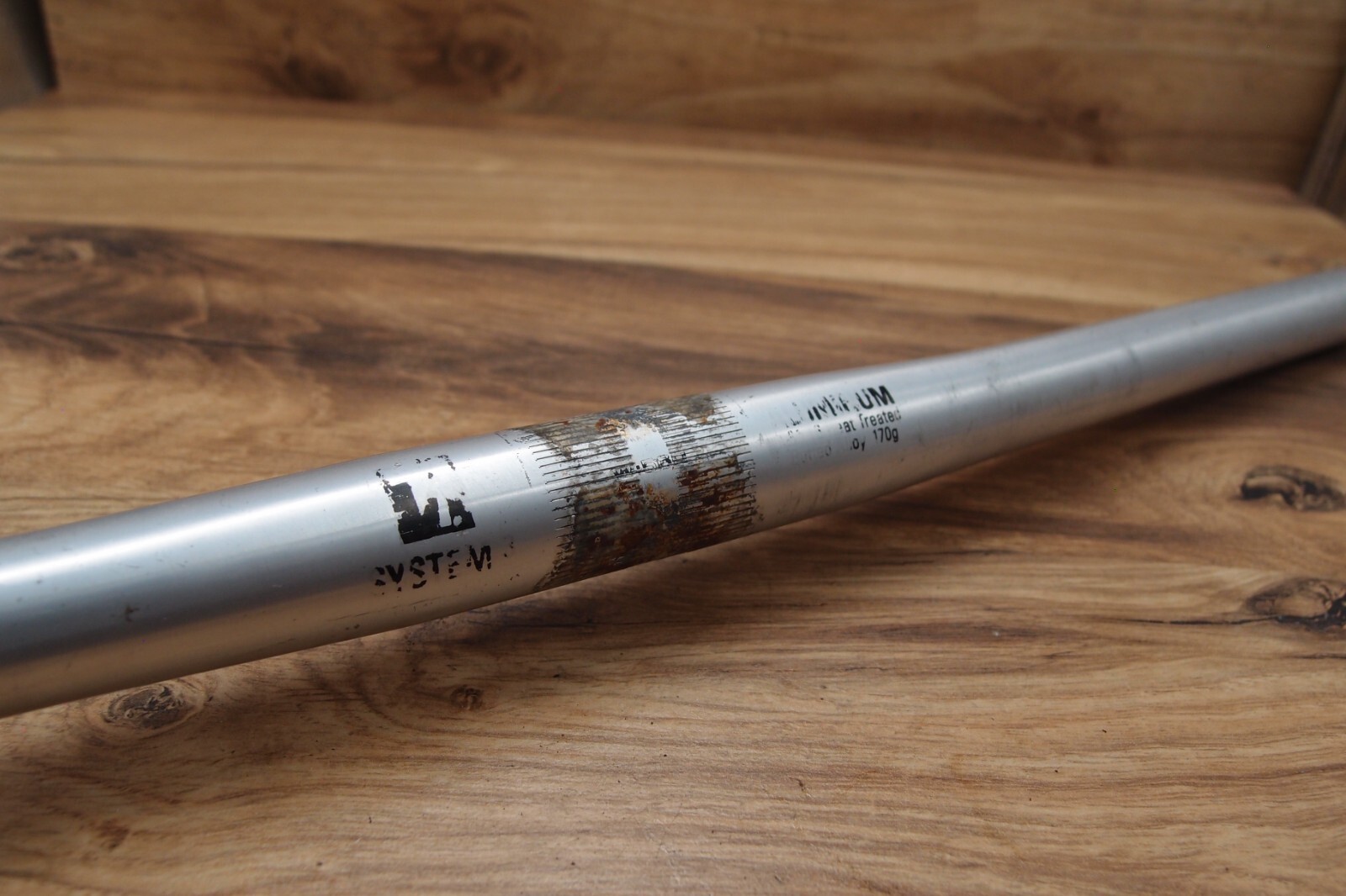Trek T System flat handlebar 1990’s MTB aluminium alloy 25.4 mm 56 cm
