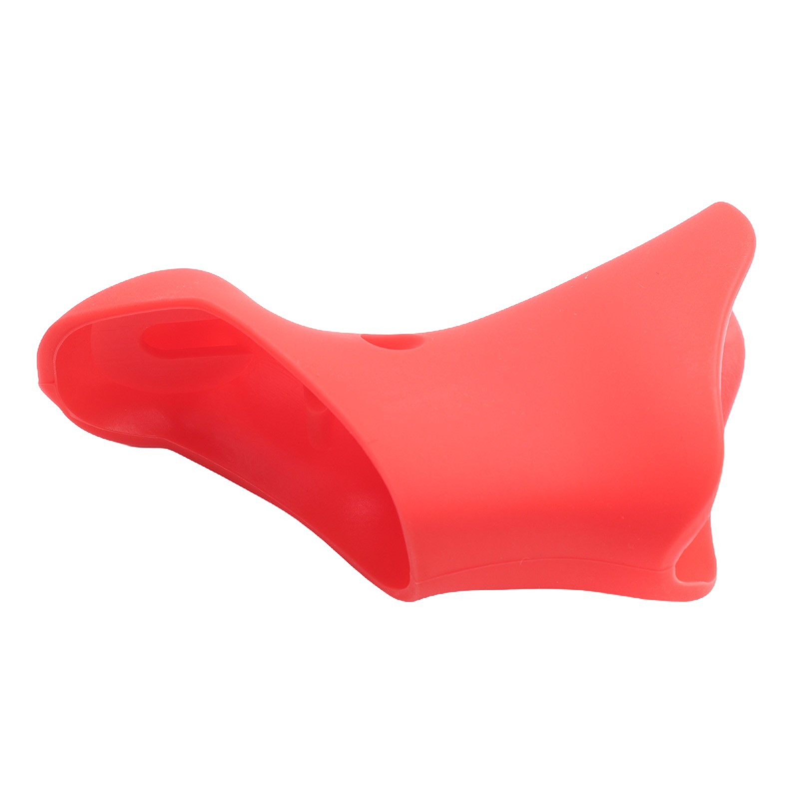 Enhanced Grip and Protection Silicone Bicycle Handlebar Cover Black/Red