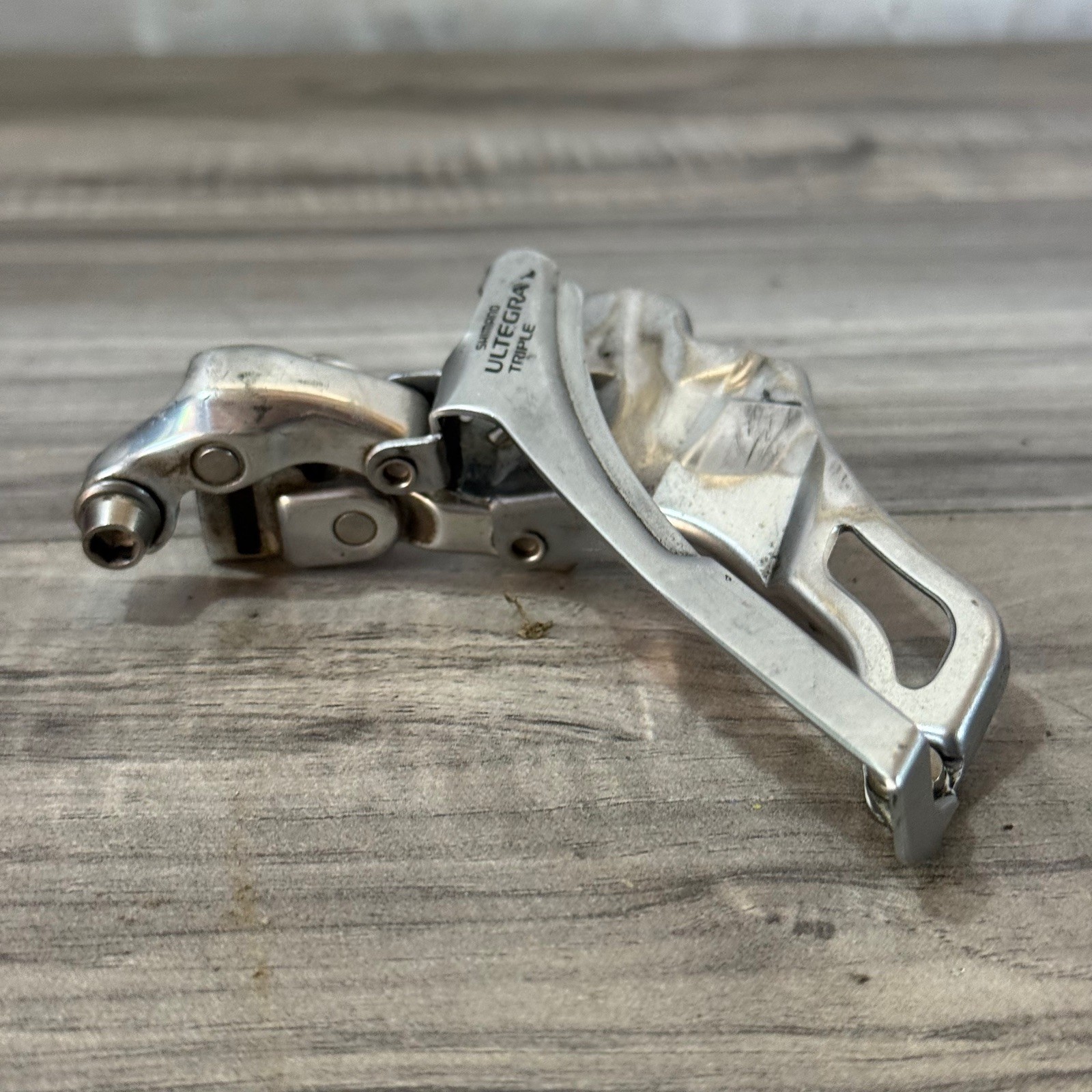 Shimano Ultegra FD-6603 3×10 Front Derailleur TRIPLE Braze On Mount LOW MILES