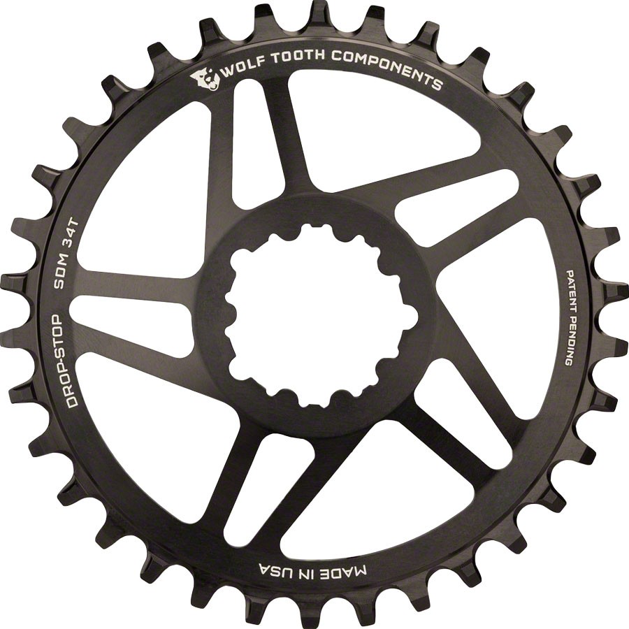 SRAM 3-Bolt Direct Mount Chainrings – Wolf Tooth Direct Mount Chainring – 28t,