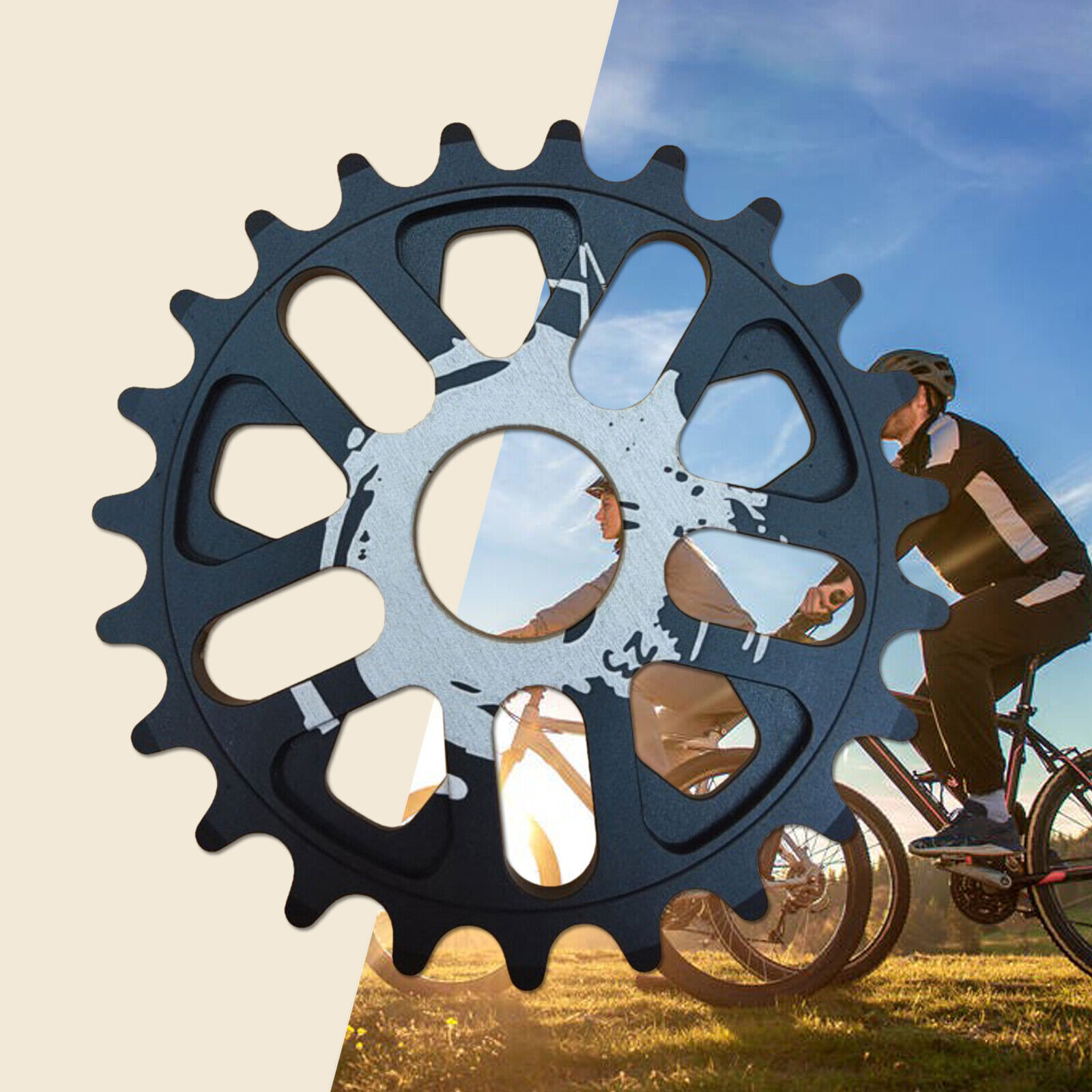 CNC 50g BMX bicycle 23T Chainring Sprockets Coalition Alloy bmx bike drivelineQe