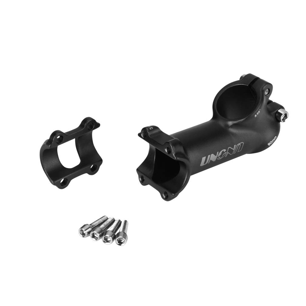 CYSKY 35 Degree Bike Stem 25.4 31.8 MTB x 90mm, Black