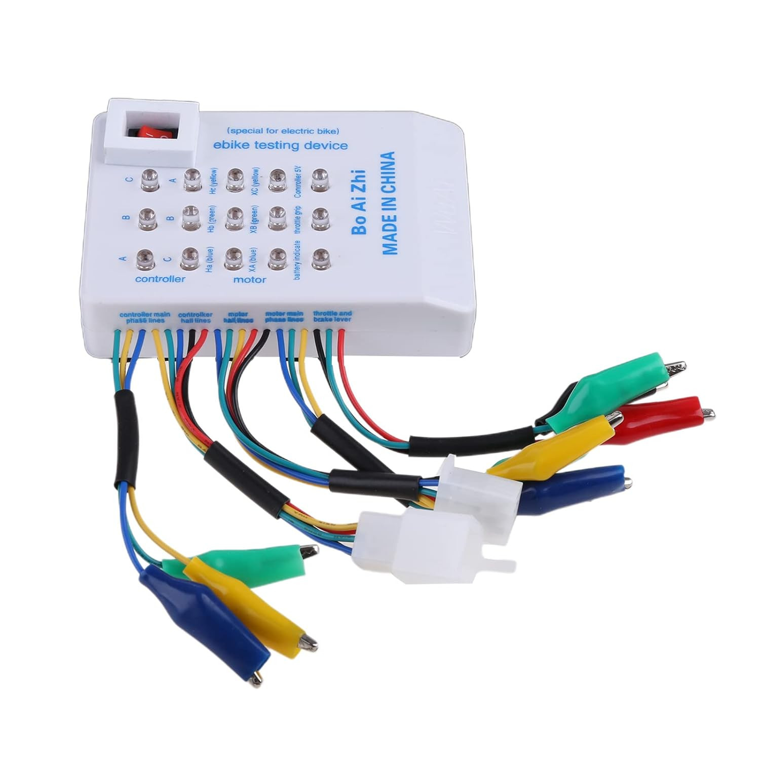 Controller Tester 24V/36V/48V/60V/72V Electro Car E-Bike Scooter Brushless Motor