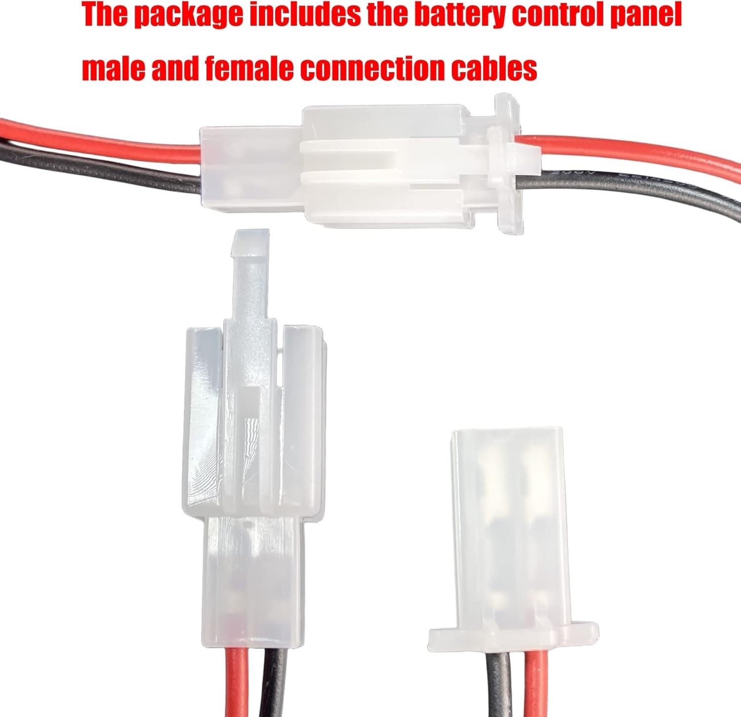3 Wire 3-Pin XLR Charging Port Cable for E-Bike, E-Scooter, Mobility, Wheelchair
