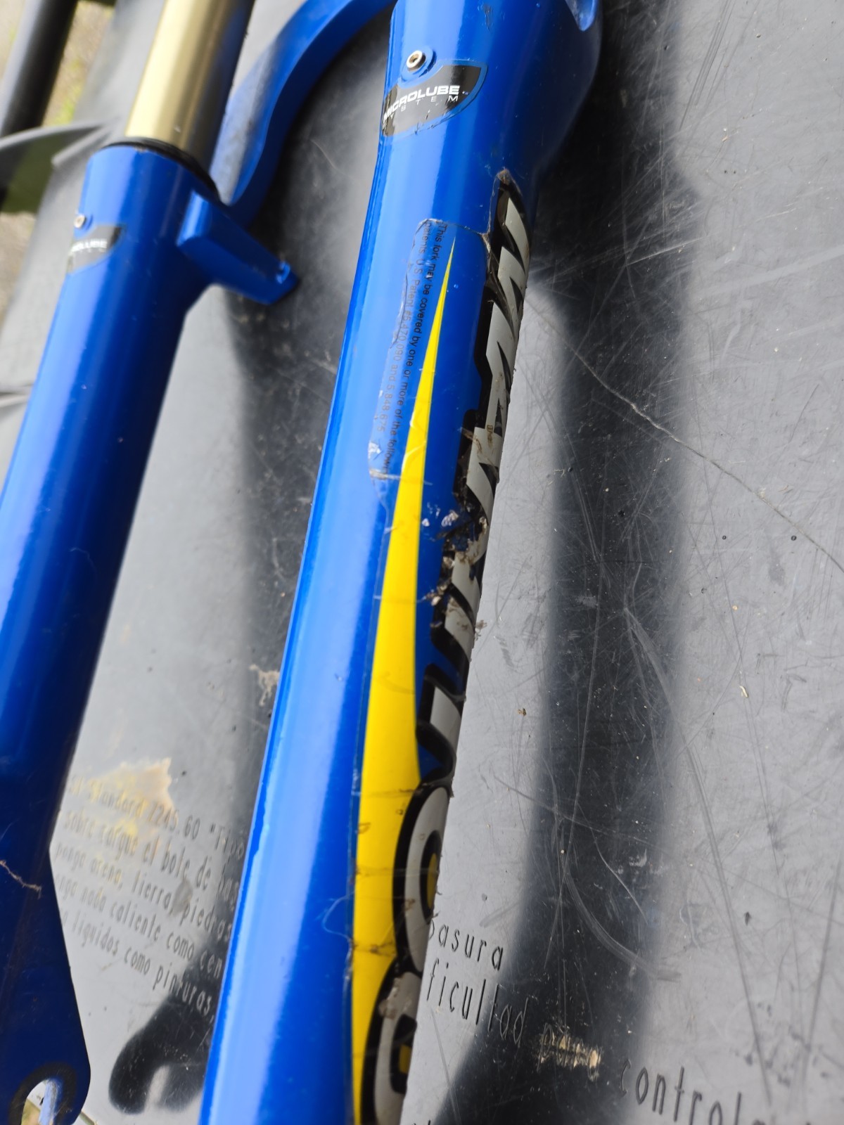 Vintage Manitou Mountain Bike Suspension Fork