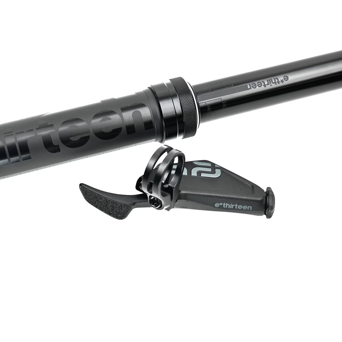 e*thirteen components Vario 1x Dropper Lever Stealth Black, MatchMaker, Cable &