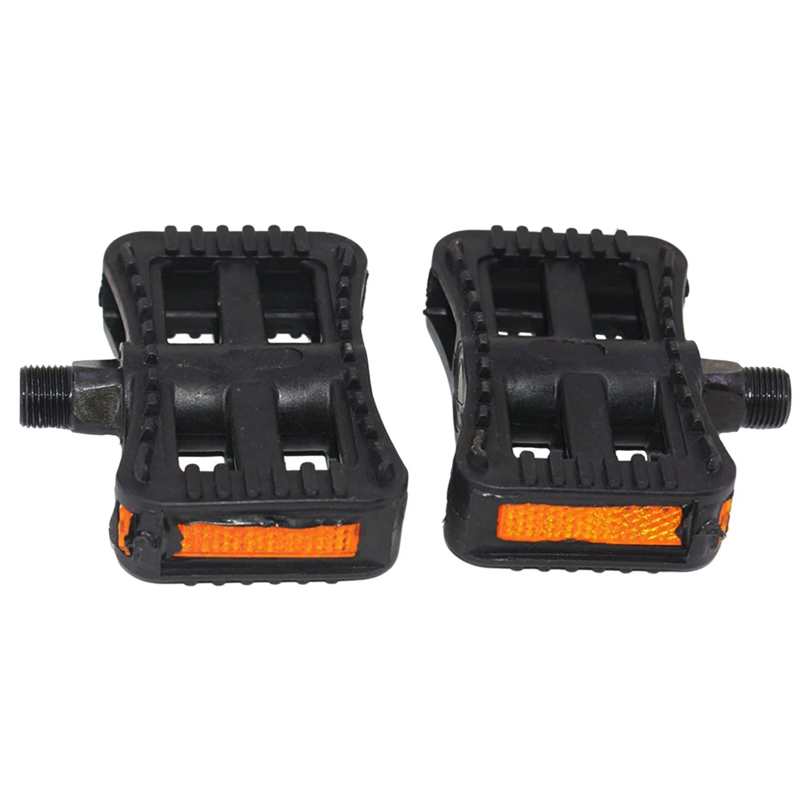 E-Bike Pedals Wide Flat Anti Slip Reflector Universal Electric Bicycle