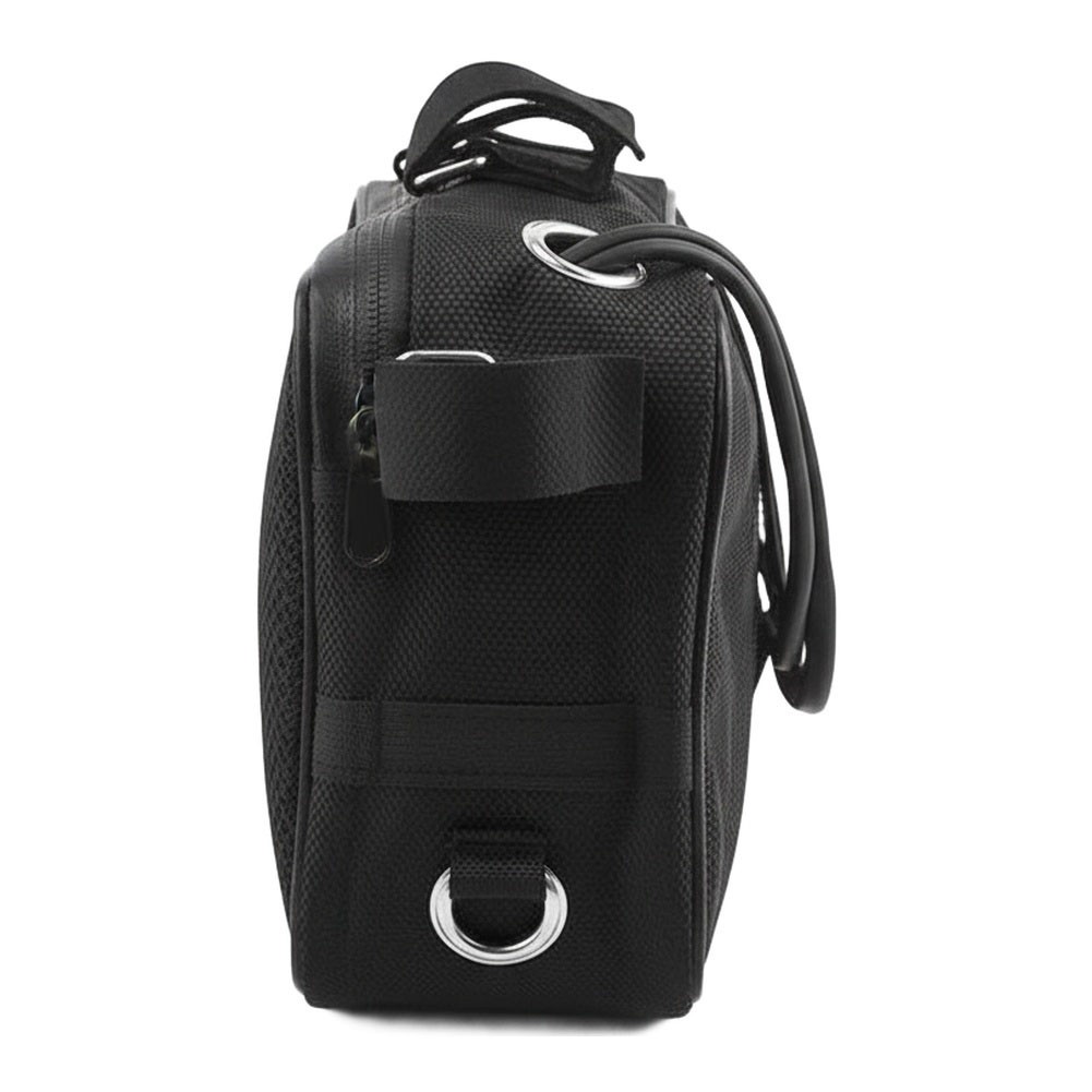 Electric Bicycle Battery Bag with Cable Management and Secure Frame Attachment