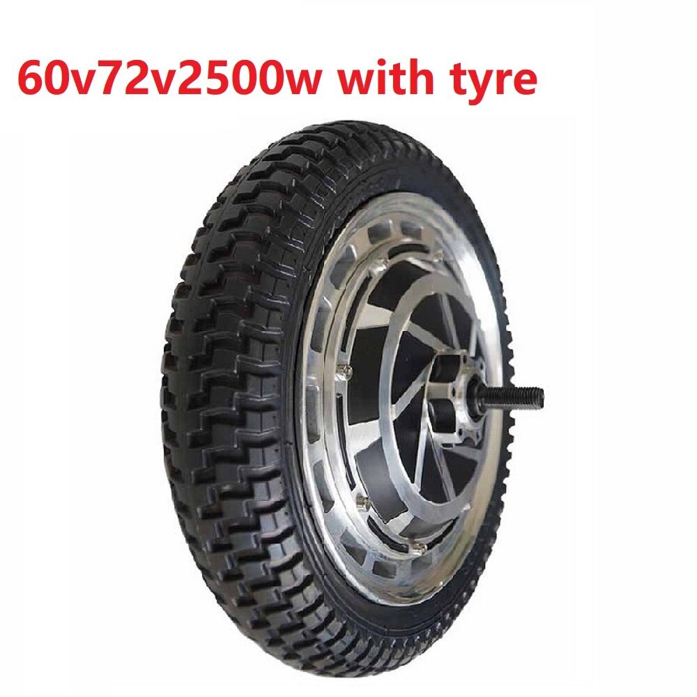 12 inch 48V60V72V 2000W 2500W Brushless Motor Shared Scooter Split Motor Driving