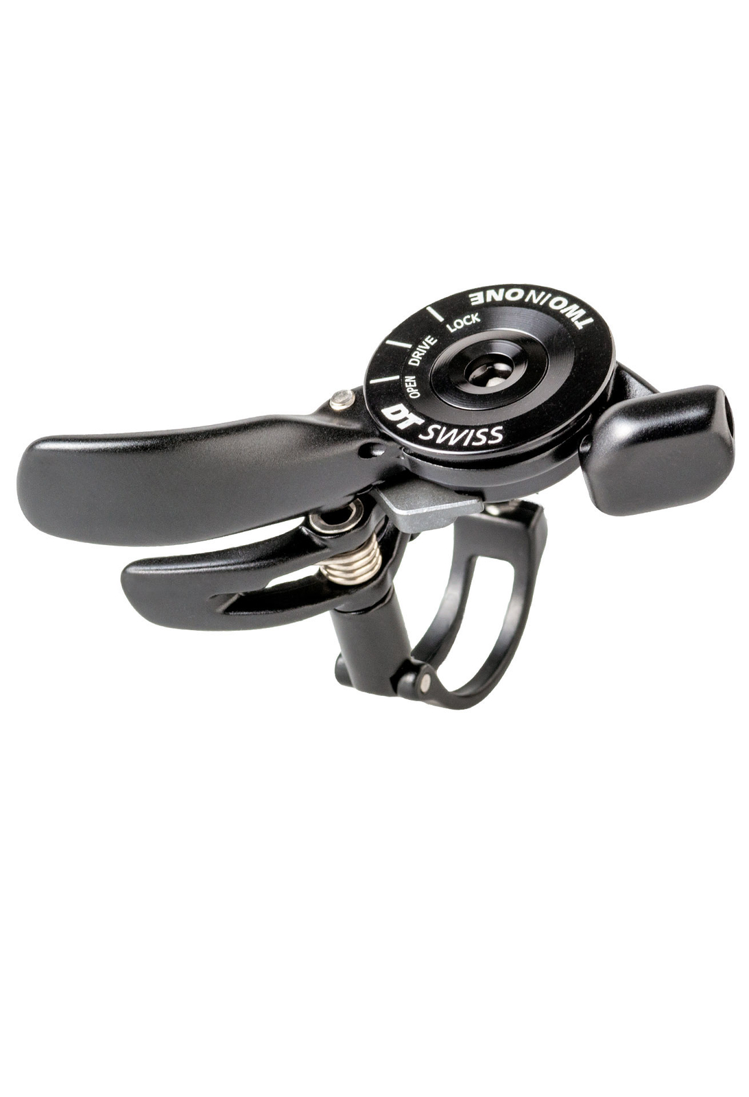 DT SWISS DOUBLE STAGE ODL TWO IN ONE FORK REMOTE LEVERS BLACK NEW